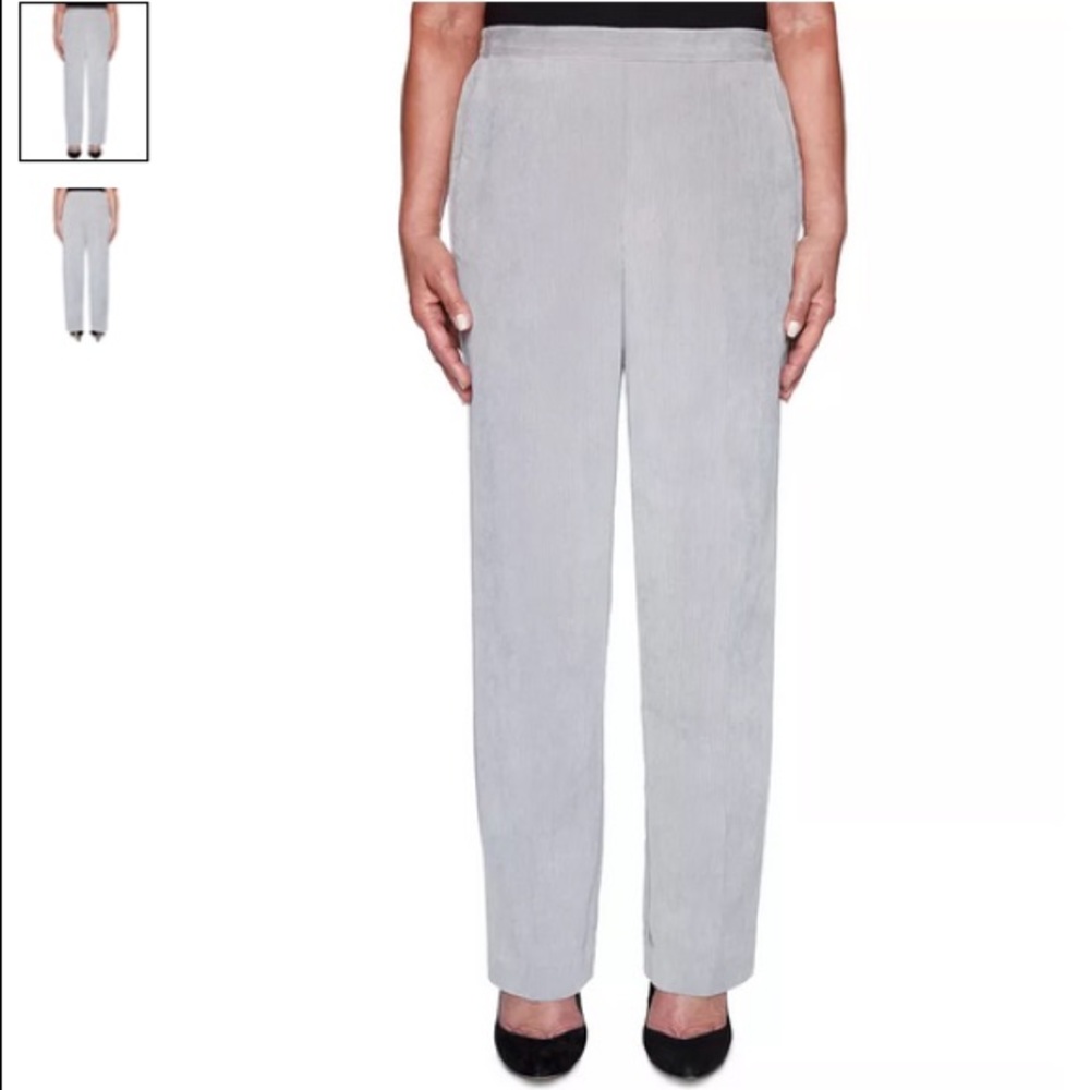 NWT Alfred Dunner petite corduroy classic pants